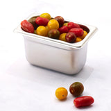 Bandeja gastronomica de acero inoxidable 1/9 x 4" WINCO SPJL-904