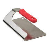 Prensa para filetes de acero inoxidable 18/8 de una sola pieza con funda de silicona de 2 libras WINCO SWS-74