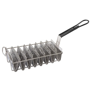 Cesta para tacos de 6" con 8 ranuras WINCO TB-8