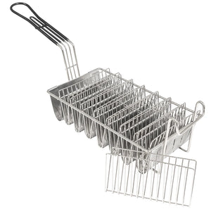 Cesta para tacos de 6" con 8 ranuras WINCO TB-8