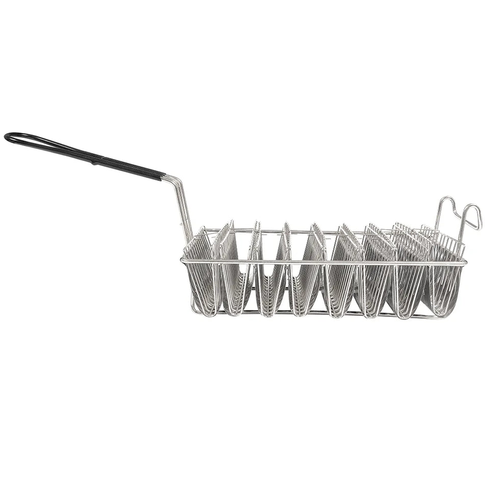 Cesta para tacos de 6" con 8 ranuras WINCO TB-8