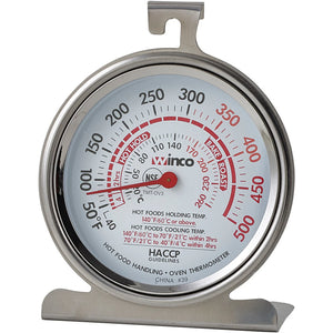 Termómetro para horno de 3" WINCO TMT-OV3