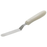 Espátula acodado con mango blanco WINCO TWPO-4