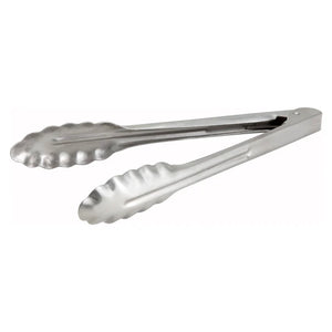Pinzas multiusos de acero inoxidable extra resistentes de 9" WINCO UT-9HT