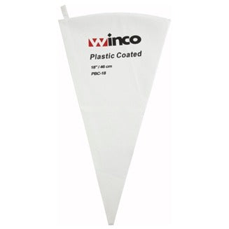 Manga pastelera de 18", algodón con revestimiento de plástico