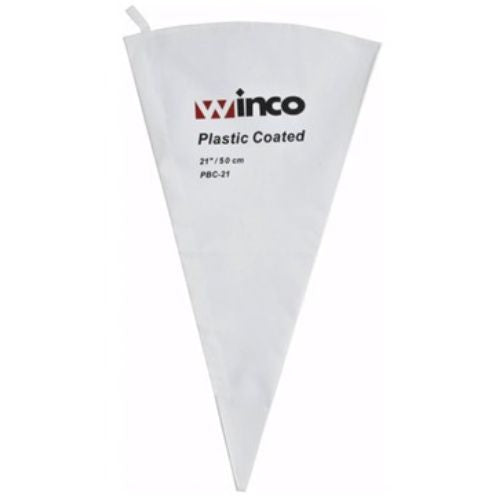 Manga pastelera de 21", algodón con revestimiento de plástico